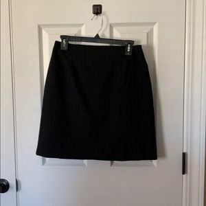 Pinstripe Short Skirt
